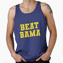 Beat Michigan Alabama Football Tank Top
