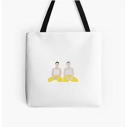 Ian Gallagher and Mickey Milkovich in Prison All Over Print Tote Bag