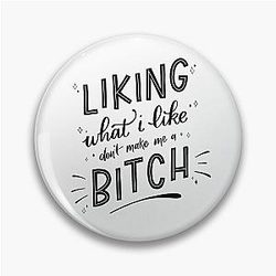 Liking Mickey Black Pin