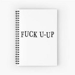 Mickey Milkovich Will U-Up Spiral Notebook