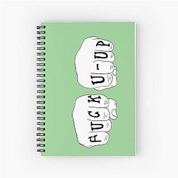 Mickey Milkovich Spiralled Notebook
