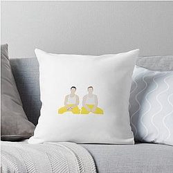 Ian Gallagher and Mickey Milkovich in Prison Throw Pillow