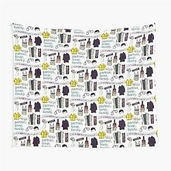 Mickey Milkovich Things Flatlay - Color Tapestry