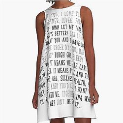 Mickey Milkovich Quotes A-Line Dress