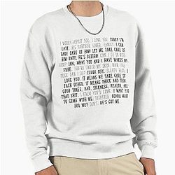 Mickey Milkovich Quotes Pullover Sweatshirt