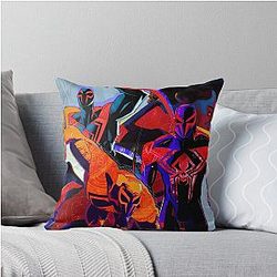 Miguel O'Hara Spider-Verse Throw Pillow