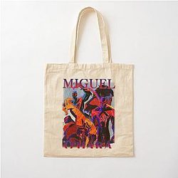 Miguel O'Hara Spider-Verse Cotton Tote Bag