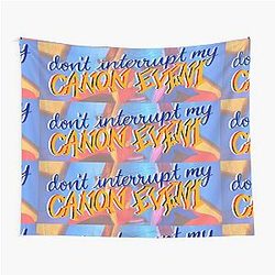Don't interrupt my canon event - Miguel o hara bg tapestry