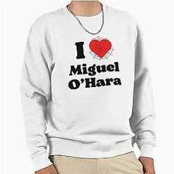 I Love Miguel O' Hara 2099 Pullover Sweatshirt