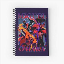 Miguel O'hara Spiderverse Spiral Notebook