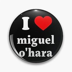 I Heart Miguel O'Hara Pin