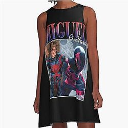 Miguel O'Hara A-Line Dress