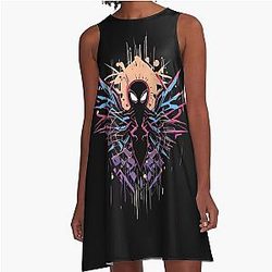 Miguel O'Hara into Spider-Verse A-Line Dress