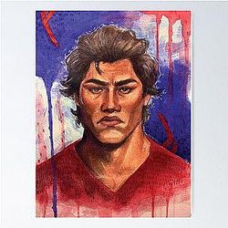 Watercolour Miguel O'Hara Poster