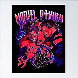 Retro Miguel O'Hara Poster