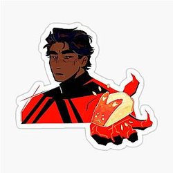 Miguel O'Hara Apple Bunny Sticker