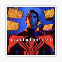 I can fix Miguel O'Hara sticker