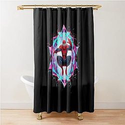 Miguel O'Hara Spider-Verse Shower Curtain