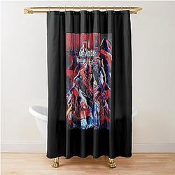 Retro Vintage Shower Curtain