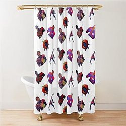 Retro Miguel O'Hara Shower Curtain