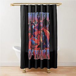 Miguel O'Hara Across The Spider-Verse Spider 2099 Shirt Oscar Isaac Fan Art Avengers Superhero Birthday Gift For Fan Shower Curtain