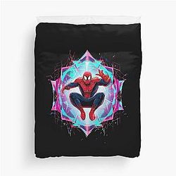 Miguel O'Hara Spiderverse Duvet Cover