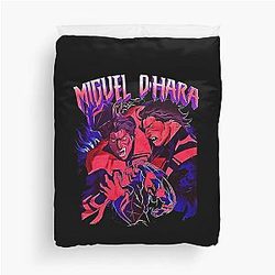 Retro Miguel O'Hara Duvet Cover