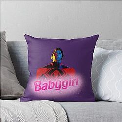 Miguel O'Hara Baby Girl Throw Pillow