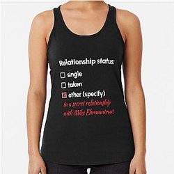 Mike Ehrmantraut Relationship Racerback Tank Top