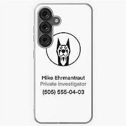 Mike Ehrmantraut investigator Samsung Galaxy Case