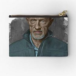Mike Ehrmantraut Art Portrait Zipper Pouch