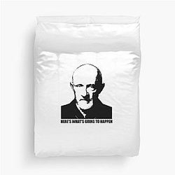 Mike Ehrmantraut Breaking Bad Better Call Saul Tshirt Black Duvet Cover