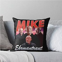 Mike Ehrmantraut Vintage Throw Pillow
