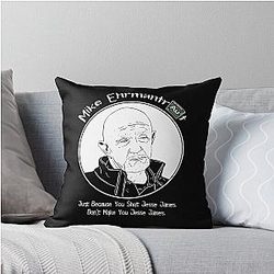 Mike Ehrmantraut - Breaking Bad Throw Pillow