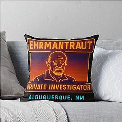 Mike Ehrmantraut PI Throw Pillow