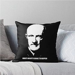 Mike Ehrmantraut Breaking BadBetter Call Saul T-shirt White Throw Pillow