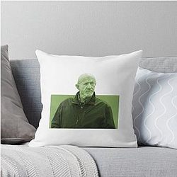 Mike Ehrmantraut (BCS) - Color Block Series Throw Pillow