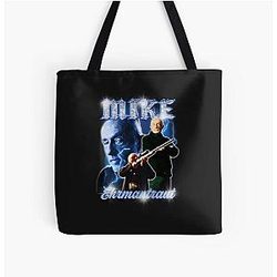 Mike Ehrmantraut Breaking All Over Print Tote Bag