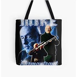 Mike Ehrmantraut Breaking Bad Vintage Retro All Over Print Tote Bag