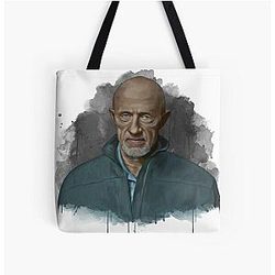 Mike Ehrmantraut Art Portrait Tote Bag