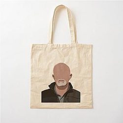 Better Call Saul Mike Ehrmantraut Fan Art Cotton Tote Bag