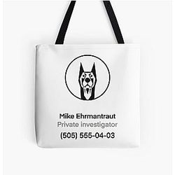 Mike Ehrmantraut Investigator Tote Bag