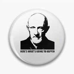 Mike Ehrmantraut Breaking Bad Better Call Saul T-Shirt Black Pin