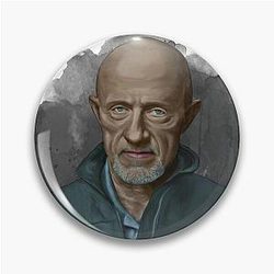 Mike Ehrmantraut Portrait Pin