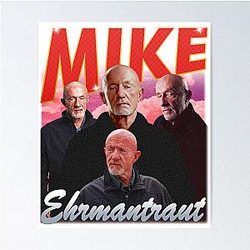 MIKE EHRMANTRAUT Vintage Poster
