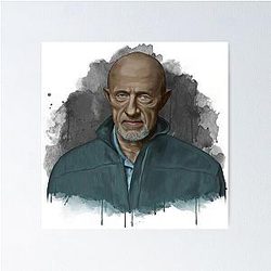 Mike Ehrmantraut Art Poster