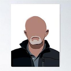 Better Call Saul Mike Ehrmantraut Fan Art Poster