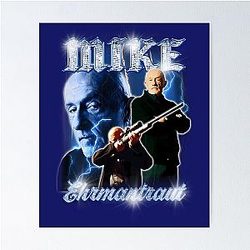 Mike Ehrmantraut Breaking Bad Poster