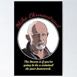Mike Ehrmantraut - Better Call Saul Poster