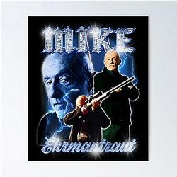 Mike Ehrmantraut Breaking Bad Poster